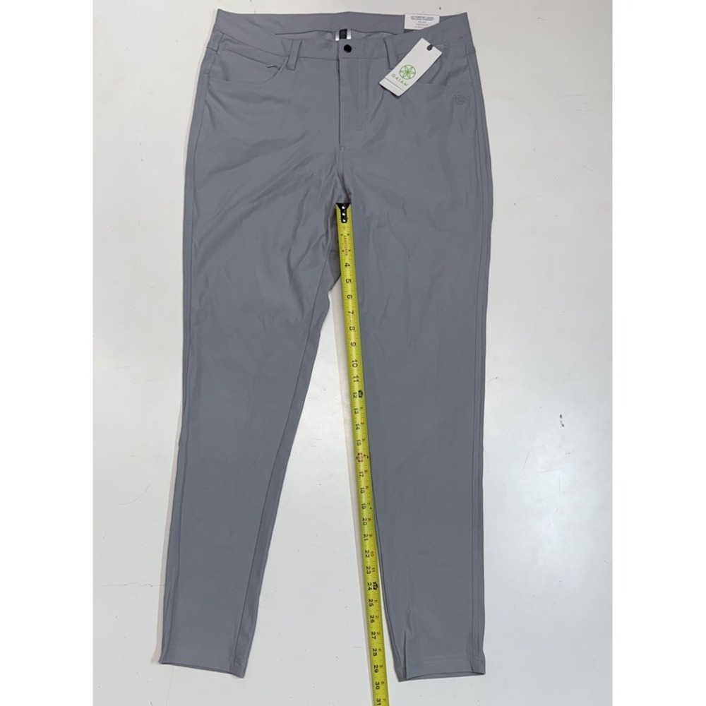 Gaiam Mens Commuter Pants Sleet Gray M 32x32 NWT $70 Studio to Street Comfort